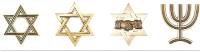 Jewish Emblems in Bronze 